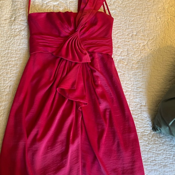 Gorgeous fuschia pink dress from BCBG Maxazaria size 4. It feels - Picture 4 of 4